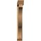 Ekena Millwork Funston Traditional Rough Sawn Bracket w/ Offset Brace, Western Red Cedar, 6"W x 44"D x 44"H BKT0604X44X44FST01RWR - alternate 4